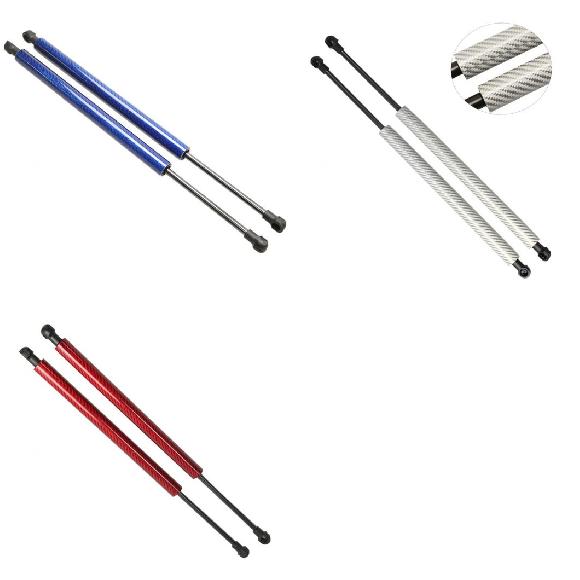 適用: フォード/FORD エッジ 2007-2014 フロント ボンネット フード カーボンファイバー ガススプリング ストラット ブルー カーボンファイバー～レッド カーボンファイバー AL-JJ-9014 AL Car parts