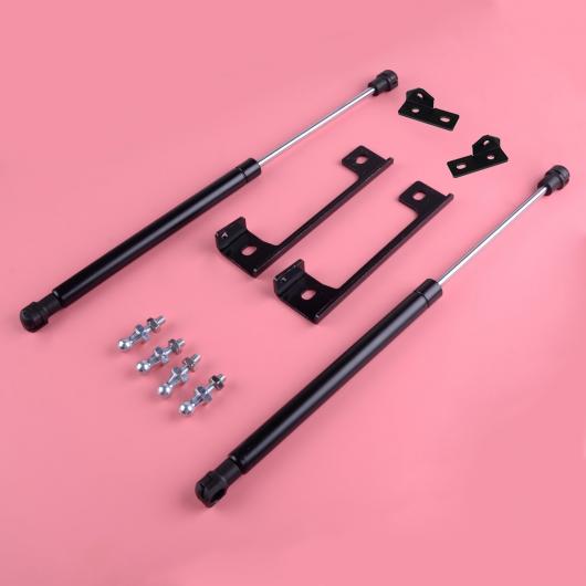 2ピース エンジン フード リフト サポート ガススプリング ショック ストラット ダンパー ステンレス ..