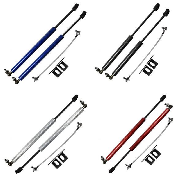 適用: メルセデス・ベンツ/MERCEDES BENZ Aクラス W176 2013-2018 2ピース オート フロント フード ボンネット ガス ブルー カーボンファイバー～レッド カーボンファイバー AL-JJ-9073 AL Car parts