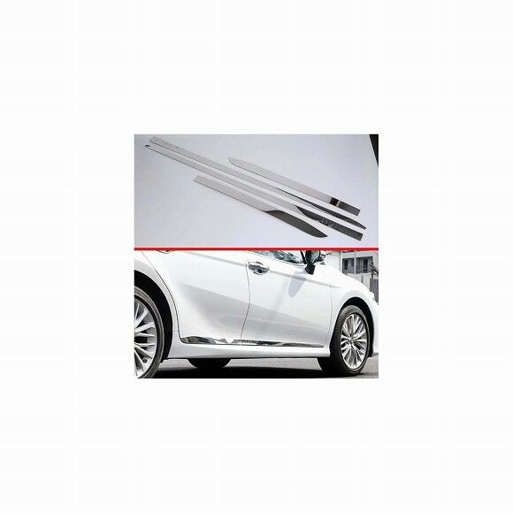 適用: トヨタ カムリ 2018 2019 装飾 ステンレス スチール サイド ドア ライン ガーニッシュ ボディ トリム AL-JJ-9337 AL Exterior parts for cars