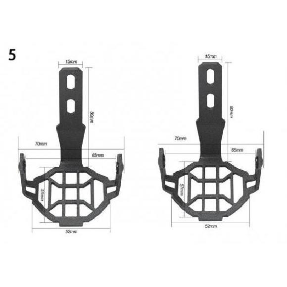  ե饤 40W LED ֥  ȥХ Ŭ: BMW R1200GS ADV F800GS R1100GS ⡼Х եƥ ɥ饤ӥ  2ԡ С AL-KK-2510 2 AL Motorcycle parts