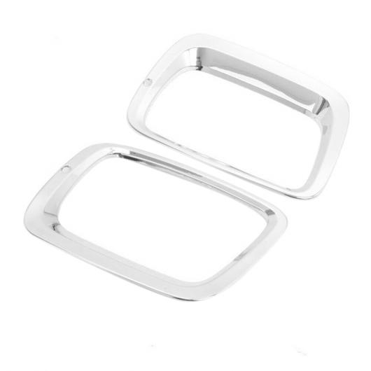 適用: 起亜 ソレント 2013 2014 クローム シルバー フロント ヘッド フォグライト ランプ カバー トリム モールディング シルバー AL-KK-1342 AL Car parts