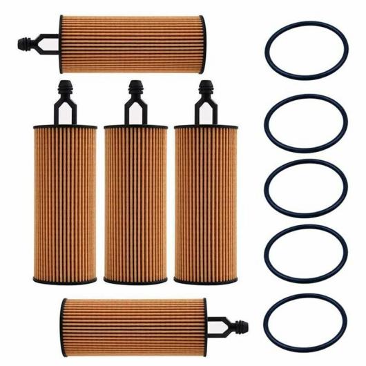 5ピース エンジン オイルフィルター 68191349AC 適用: クライスラー/CHRYSLER ジープ/JEEP ダッジ・ラ..