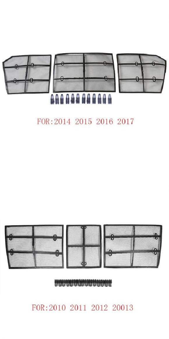 メッシュ フロント グリル 適用: トヨタ ランドクルーザー プラド 150 2010-2016 2017 2018 J150 LC150 FJ150 2014-217・2010-2013 AL-KK-3896 AL Exterior parts for cars