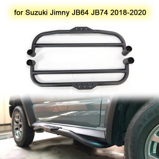 サイド ステップ バー ペダル ロック スライダー 適用: スズキ ジムニー JB64 JB64W JB74 JB74W 2018-2020 金属 ペダル ランニング ボード サイド ステップ AL-KK-4785 AL Exterior parts for cars