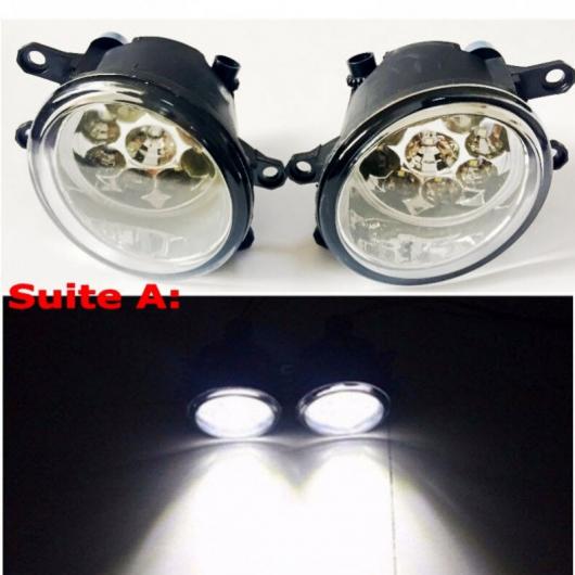 適用: トヨタ オーリス 2012-2016 カローラ IM 9LED チップ LED フォグ ヘッド ランプ H11 H8 12V 55W ハロゲン フォグライト タイプA AL-KK-7685 AL Light lamp for car