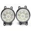 適用: トヨタ ヤリス ヴィッツ ハッチバック 2009 2010 2011 9LED チップ LED フォグ ヘッド ランプ H11 H8 12V 55W ハロゲン フォグライト タイプA AL-KK-7722 AL Light lamp for car