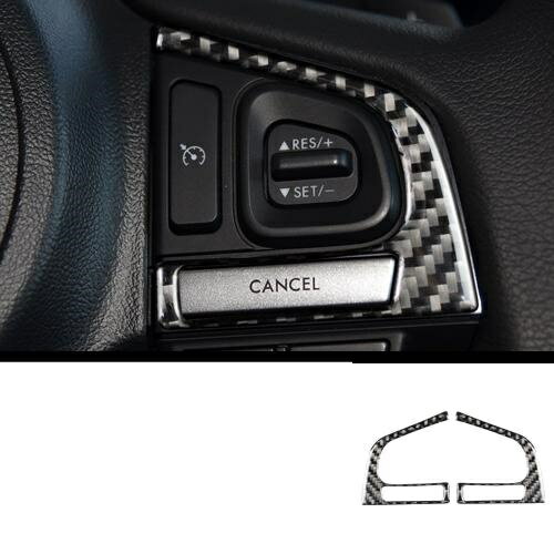 インテリア カーボンファイバー 適用: スバル レガシィ 2016-2018 センター コンソール 列 ギア カップ パネル ステッカー B AL-KK-8443 AL Interior parts for cars