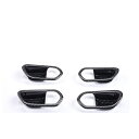 適用: 日産 キックス 2017-2020 インテリア カーボンファイバー ドア アップグレード 収納 トリム カバー C AL-KK-8451 AL Interior parts for cars(2)