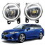 LED 󥸥륢 DRL Ŭ: ۥ  VIII /ACURA TSX 2011-2014 ե饤 åȥ饤 ۥ磻 󥸥륢 AL-KK-7973 AL Car light