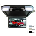 DC12V バス 14.1 ルーフ マウント LCD TFT モニター ビルトイン DVD プレーヤー FM USB SD スロット ブラック~ベージュ AL-LL-6904 AL Car parts