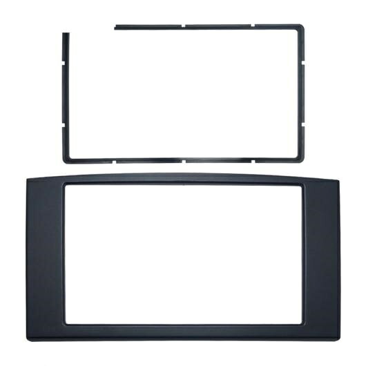 オーディオ ラジオ 2DIN フレーム 適用: トヨタ レイツ/マークX ステレオ プレート トリム パネル ダッシュ マウント キット AL-LL-7398 AL Interior parts for cars