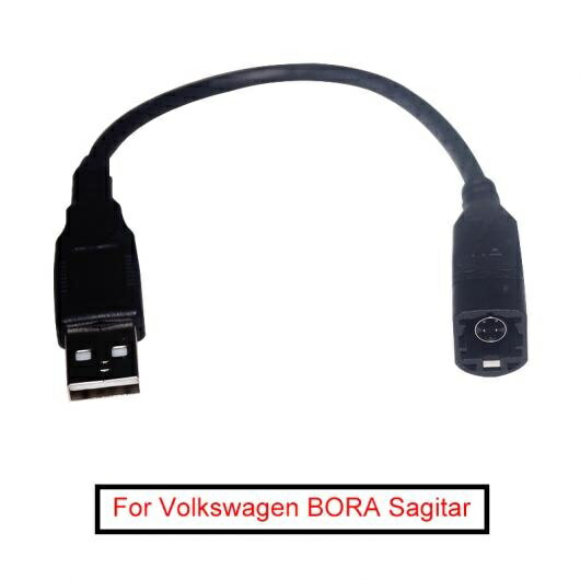 ラジオ USB トランスファー 4PIN チェンジャー ポート アダプタ 適用: フォルクスワーゲン/VOLKSWAGEN ボーラ サギター マゴタン トゥーラン オクタヴィア ファビア USB ケーブル AL-LL-8604 AL Car parts