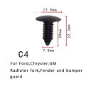 プル スタッド 適用: ポジショニング バックル フォード/FORD クライスラー/CHRYSLER GM 388577S W705589S300 603044...