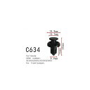 フロント リア バンパー クリップ スクリュー ファスナー 適用: ホンダ アキュラ/ACURA アコード CR-V オデッセイ シビック 91503SZ300...