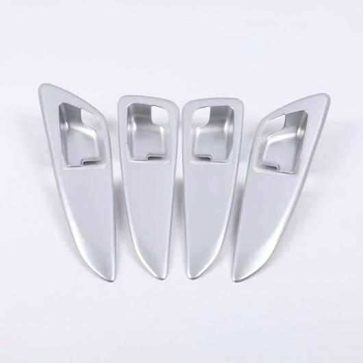 適用: 三菱 エクリプス クロス 2017-2020 カーボンファイバー インナー ドア ハンドル ボウル カバー トリム パネル フレーム ステッカー インテリア アクセサリー ABS マット AL-MM-2906 AL Interior parts for cars