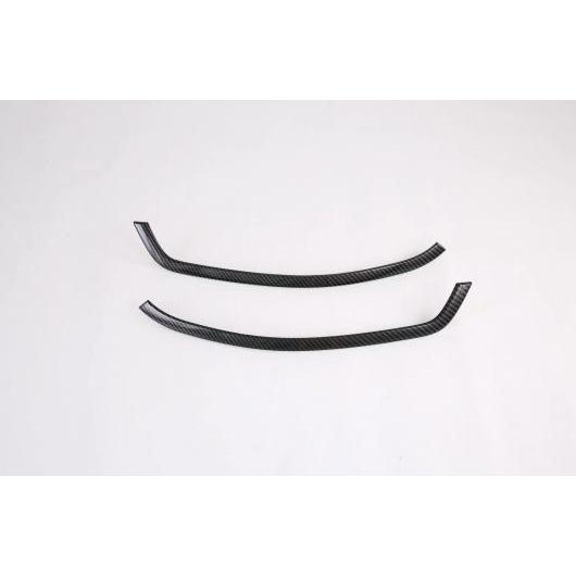 適用: ヒュンダイ/現代/HYUNDAI ヴェニュー 2019 2020 クローム オート フロント ヘッド ライト ランプ カバー トリム ヘッドライト アイブロー カーボンファイバー AL-MM-3150 AL Exterior parts for cars