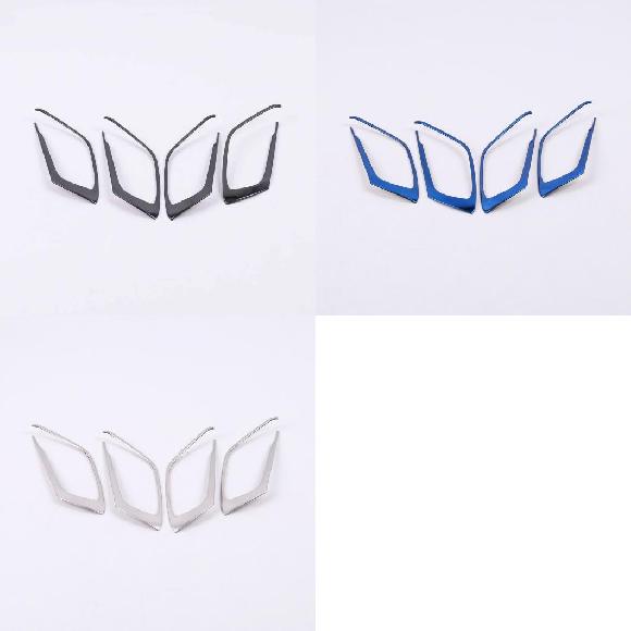 適用: マツダ CX-5 CX5 2017 2018 2019 2020 ステンレス スチール インナー ドア ハンドル カバー ドア ボウル フレーム トリム ステッカー アクセサリー ブラック～シルバー AL-MM-3478 AL Interior parts for cars