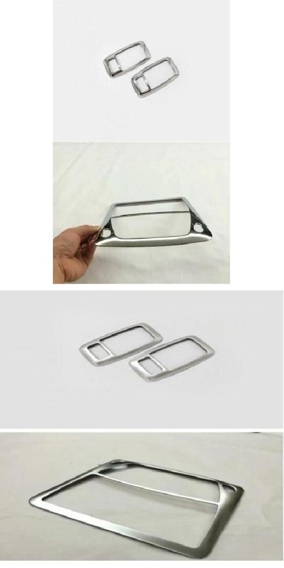 適用: 日産 アルティマ ティアナ 2013 2014 2015 2016 2017 2018 フロント リア リード ライト ランプ 装飾 トリム フレーム クローム フロント リア・マット フロント リア AL-MM-3545 AL Interior parts for cars