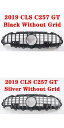 適用: メルセデス・ベンツ CLS クラス C257 2019-2020 ミドル グリル GT ABS プラスチック シルバー ブラック フロント バンパー センター グリル スタイル 1・スタイル 2 AL-MM-4187 AL Exterior parts for cars