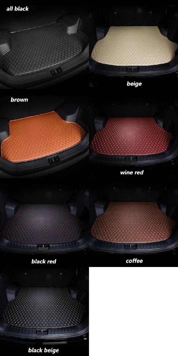 カスタム トランク マット 適用: スズキ グランド ビターラ SX4 キザシ アリビオ オート イグニス スプラッシュ S-クロス ビターラ リアーナ スイフト ブラック～ブラック×ベージュ AL-MM-5144 AL Trunk mat