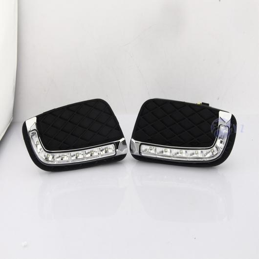 LED DRL デイタイムランニングライト 適用: ベンツ スマート フォーツー用 2008-2011 LED DRL デイタイム ランニング ライト フォグ ヘッド ランプ カバー AL-MM-5479 AL Car light