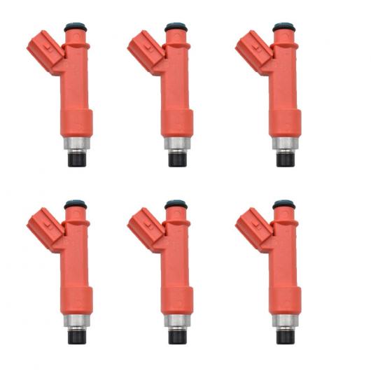 6ピース 850cc フューエル インジェクター 1001-87F90 100187F90 1ZZFE 2ZZGE 適用: トヨタ 1.8L ロータスUS EXIGE セリカ AL-MM-6221 AL Car parts