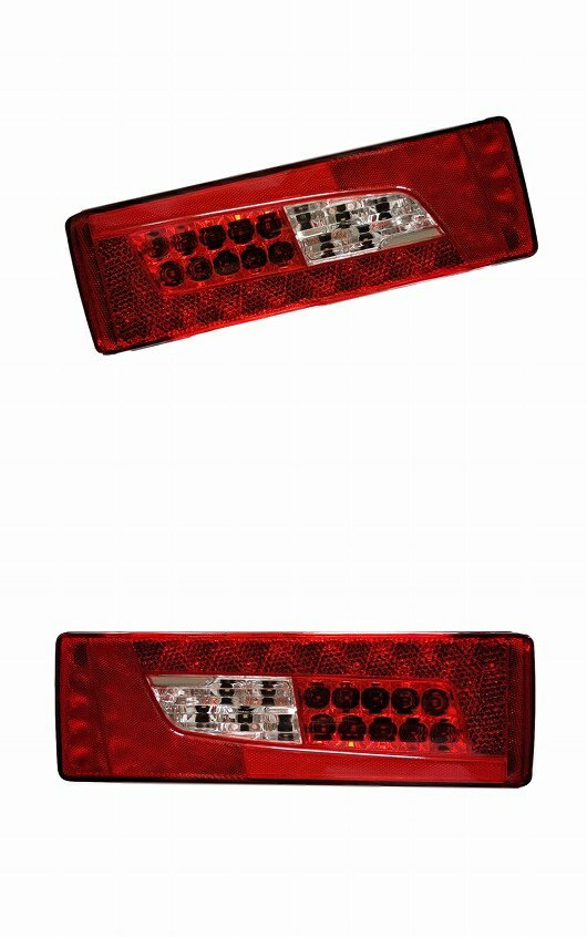 RH LH 24V LED コンビネーション リア ランプ 適用: スカニア トラック テールライト スカニア トレーラー テール ライト OE 2380954 2241859 BUZZER 左・右 24V AL-MM-8747 AL Car light