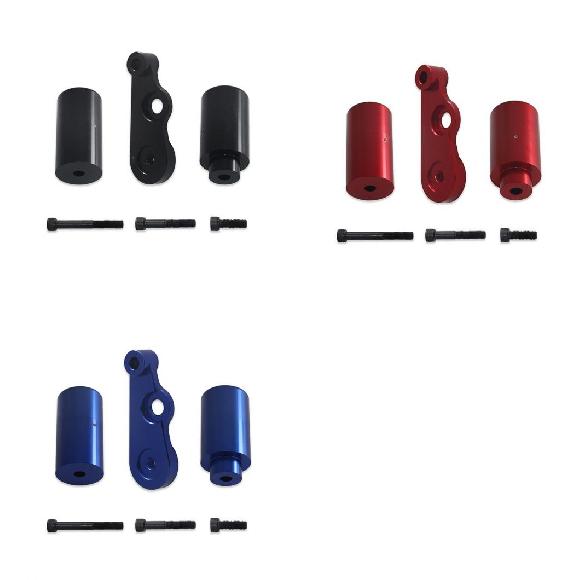 スズキ GSXR600/750 アルミニウム ブラケット ボディ スライダー チップ ノー カット 適用: 2006-2009 ..