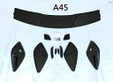 適用: メルセデス・ベンツ A クラス W176 A160 A180 A200 A250 A45 AMG 5-ドア ハッチバック 2013-2018 ABS プラスチック リア スポイラー ウイング トランク カバー ブラック AL-NN-0589 AL Exterior parts for cars