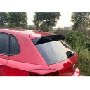 適用: フォルクスワーゲン/VOLKSWAGEN ポロ 2019 2020 ABS プラスチック ペイント エクステリア リア テール ウイング トランク リップ スポイラー ブラック AL-NN-0586 AL Exterior parts for cars