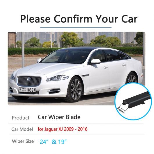 ワイパー ブレード 適用: ジャガー/JAGUAR XJ X351 2009 2010 2011 2012 2013 2014 2015 2016 フロント AL-NN-1669 AL Car parts