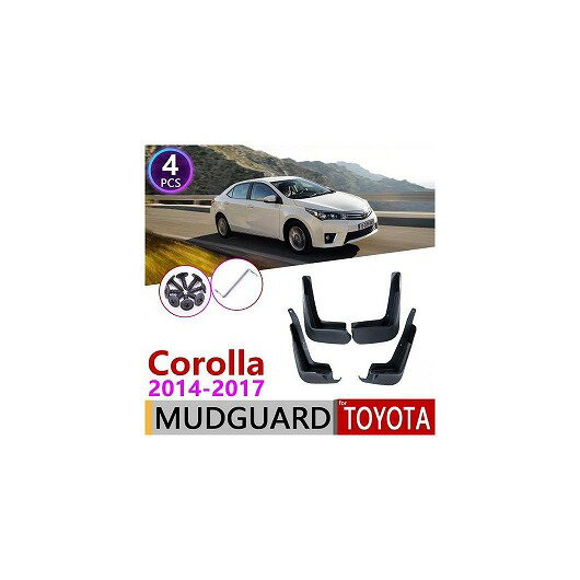 マッド ガード フラップ 泥よけ 適用: トヨタ カローラ アルティス E170 2014 2015 2016 2017 フロント リア AL-NN-1894 AL Exterior parts for cars