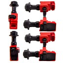 6 イグニッション コイル パック 適用: 日産 スカイライン ER34 R34 RB25 ネオ イグニッション MCP1440 AL-NN-3114 AL Car parts(2)