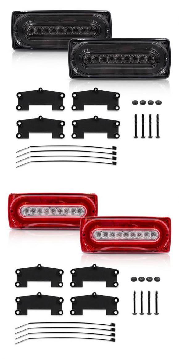 Ŭ: ٥ W463 G饹 G55 AMG G500 G550 LED ơ饤 ֥ å ʥߥå 󥫡 ꥢ ե ˥ W/֥졼 饤 ⡼ꥢ AL-NN-5902 AL Car light