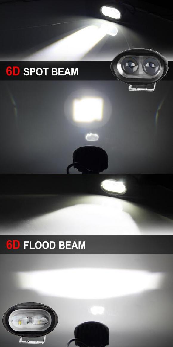 1ピース LED ヘッドライト 適用: オートバイ トラック トラクター トレーラー SUV ATV オフ-ロード LED..