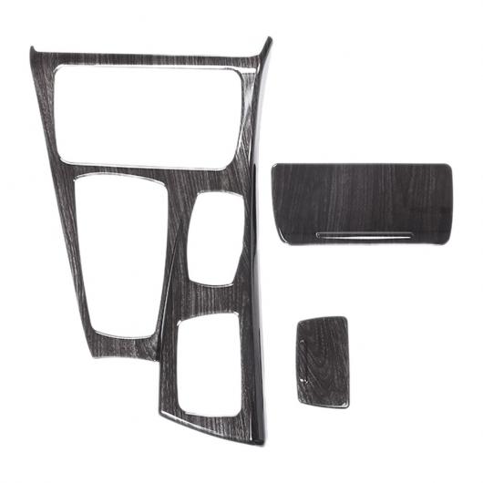 1セット インテリア センター コンソール ギア シフト パネル カバー トリム 適用: BMW 5シリーズ F10 2011-2016 ブラック AL-NN-8593 AL Interior parts for cars