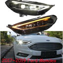 バンパー ランプ 適用: モンデオ 2017 2018 2019 2013 2014 2015 2016 ヘッドライト フュージョン ヘッド ライト DRL HI LO 2017-2019 フォード モンデオ ヘッドライトバルブなし AL-OO-0355 AL Car light