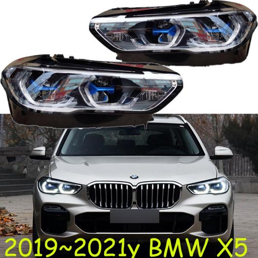 AL 1セット バンパー ヘッドランプ 適用: X5 ヘッドライト 2019-2021 オールインLED DRL ヘッド ライト フォグ タイプ001 BMW X5 2019-2021 AFSなし・BMW X5 2019-2021 AFS AL-OO-0156