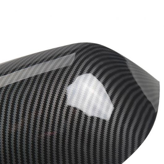 2ピース ドア バックミラー ミラー カバー 適用: テスラ/TESLA モデル 3 モデル Y 2021 2022 ABS カーボンファイバー サイド ミラー 保護 モデル Y カーボンファイバー AL-OO-1582 AL Car parts(2)