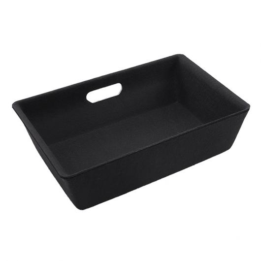 適用: テスラ/TESLA モデル Y 2021 アンダー シート ストレージ ボックス ハイ 容量 オーガナイザー ケース フェルト 布 ドロワー ホルダー オート インテリア アクセサリー 1ピース AL-OO-1680 AL Interior parts for cars(2)