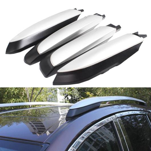 ルーフ ラック レール エンド カバー シェル キャップ 適用: トヨタ RAV4 XA40 2013 2014 2015 2016 2017 2018 AL-OO-3605 AL Car parts