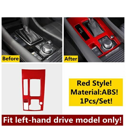 ギア パネル スタート ストップ プッシュ ボタン セントラル コントロール フレーム ストリップ カバー トリム 適用: MAZDA6 2019-2021 ステンレス スチール/ABS アクセサリー タイプB AL-OO-5111 AL Interior parts for cars