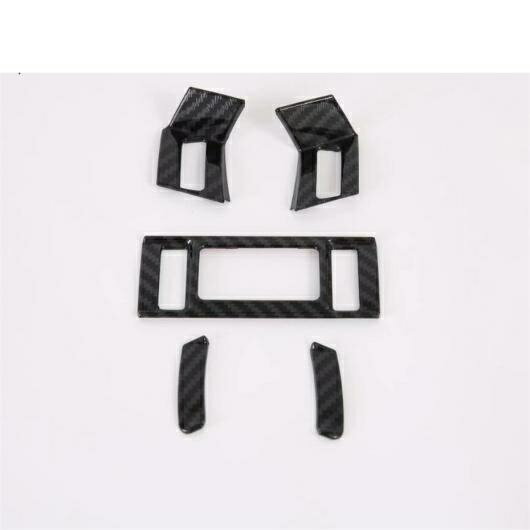 適用: MAZDA6 2019-2021 セントラル コントロール ストリップ エア AC 吹き出し口 ワーニング ライト カバー トリム ABS カーボンファイバー インテリア アクセサリー タイプA AL-OO-5120 AL Interior parts for cars