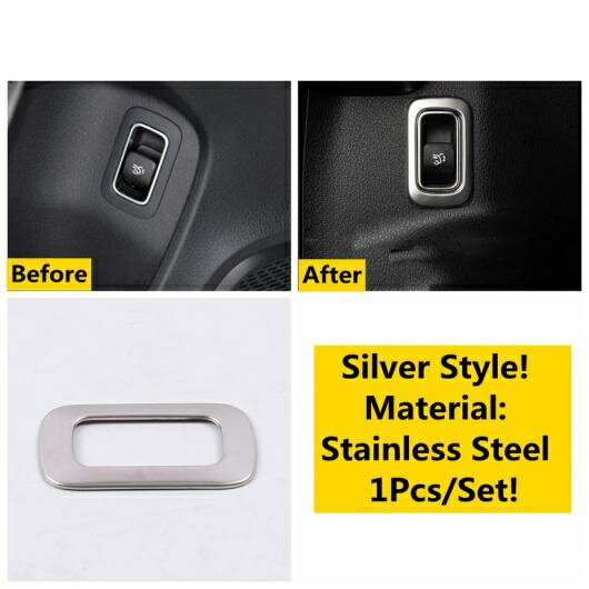 グローブ ボックス ウインドウ リフト ハンドル エア AC 吹き出し口 カバー キット トリム ステンレス スチール アクセサリー 適用: ベンツ A クラス W177 A200 A220 2019-2022 タイプE AL-OO-5132 AL Interior parts for cars