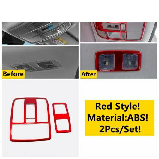 ステアリング ホイール フレーム ストリップ リング ギア シフター ヘッド ルーフ リード ライト カバー トリム レッド アクセサリー 適用: マツダ CX-5 CX5 2017-2022 タイプF AL-OO-5204 AL Interior parts for cars