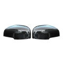 適用: ボルボ/VOLVO XC60 2018 2019 2020 カーボンファイバー サイド ウイング バックミラー ミラー キャップ カバー シェル トリム ABS プラスチック クローム カーボン AL-OO-6115 AL Exterior parts for cars