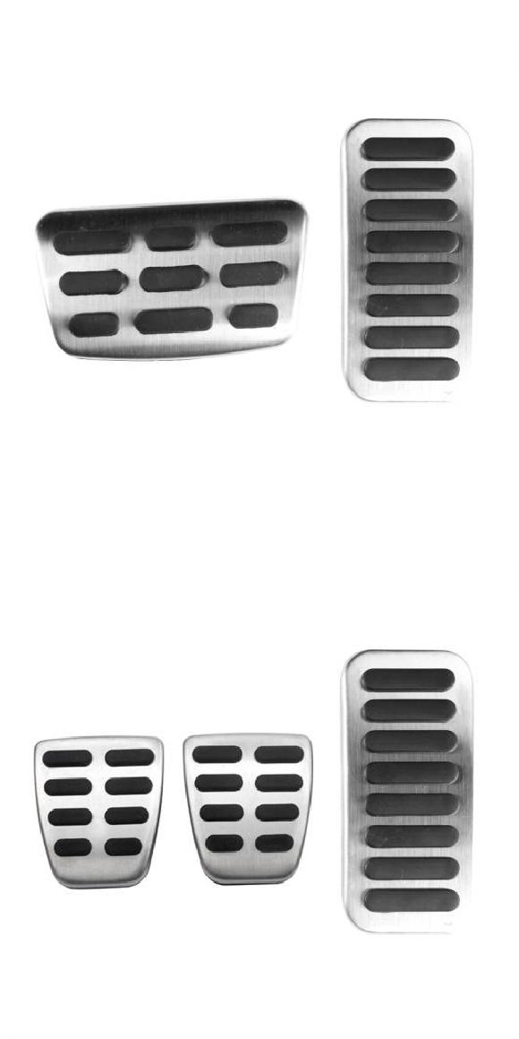 適用: ヒュンダイ/現代/HYUNDAI エラントラ AD I30 アイオニック コナ 2016 2017 2018 2019 2020 2021 フューエル アクセル ブレーキ フット レスト AT 2ピース・MT 3ピース AL-OO-6424 AL Interior parts for cars