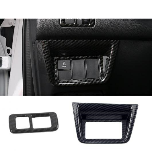 適用: ホンダ アコード 2018-2021 カーボンファイバー インテリア ウインドウ リフト パネル ダッシュボード ギア ヘッド AC エア ハンドル ボウル カバー カーボンファイバー タイプ4 AL-OO-7434 AL Interior parts for cars