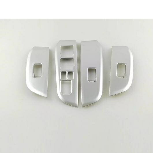 適用: スバル レガシィ 2016-2020 アクセサリー ABS マット ドア アームレスト ウインドウ ガラス リフト スイッチ パネル カバー トリム スタイリング ガラス リフト AL-OO-7506 AL Interior parts for cars